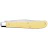 Case Slimline Trapper 3.25 inch Folding Knife - Yellow