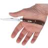 Case Slimline Trapper 3.25 inch Folding Knife - Brown