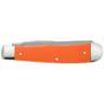 Case Smooth Orange Synthetic Pocket Knives