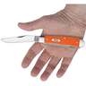 Case Smooth Synthetic Trapper 3.27 inch Folding Knife - Orange