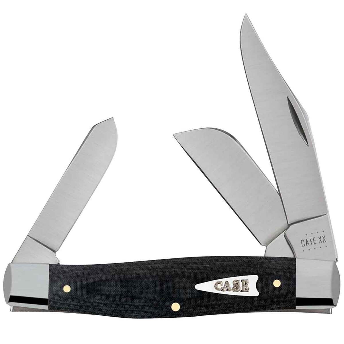 Case Stockman 3.3 inch Folding Knife - Black Case Stockman 3.3 inch Folding Knife - Black