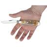 Case Trapper 3.25 inch Folding Knife - 6.5 Bonestag