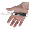 Case Trapper 3.27 inch Folding Knife - Rough Black