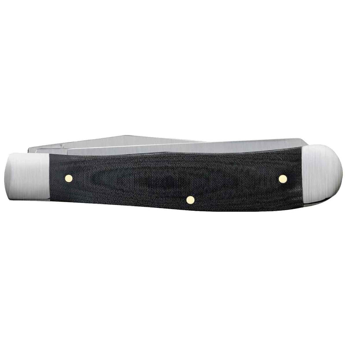 Case Trapper 3.27 inch Folding Knife - Black Micarta Case Trapper 3.27 inch Folding Knife - Black Micarta