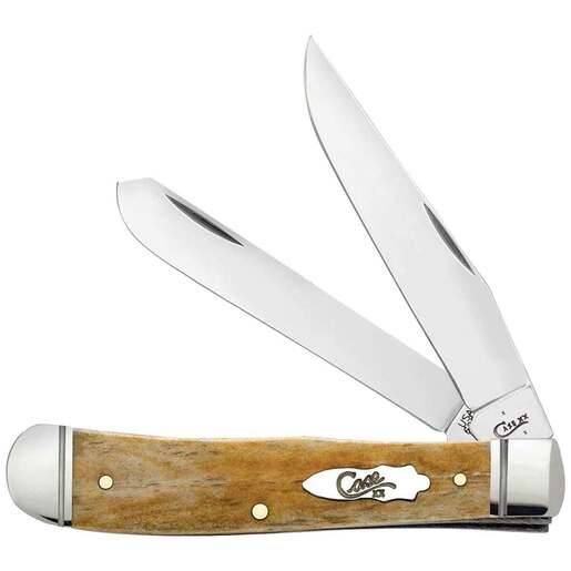 Case Trapper 3.27 inch Folding Knife – Antique Bone