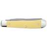 Case Trapper 3.27 inch Folding Knife - Yellow