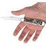 Case U.S. Army Trapper 3.27 inch Folding Knife - Natural Bone