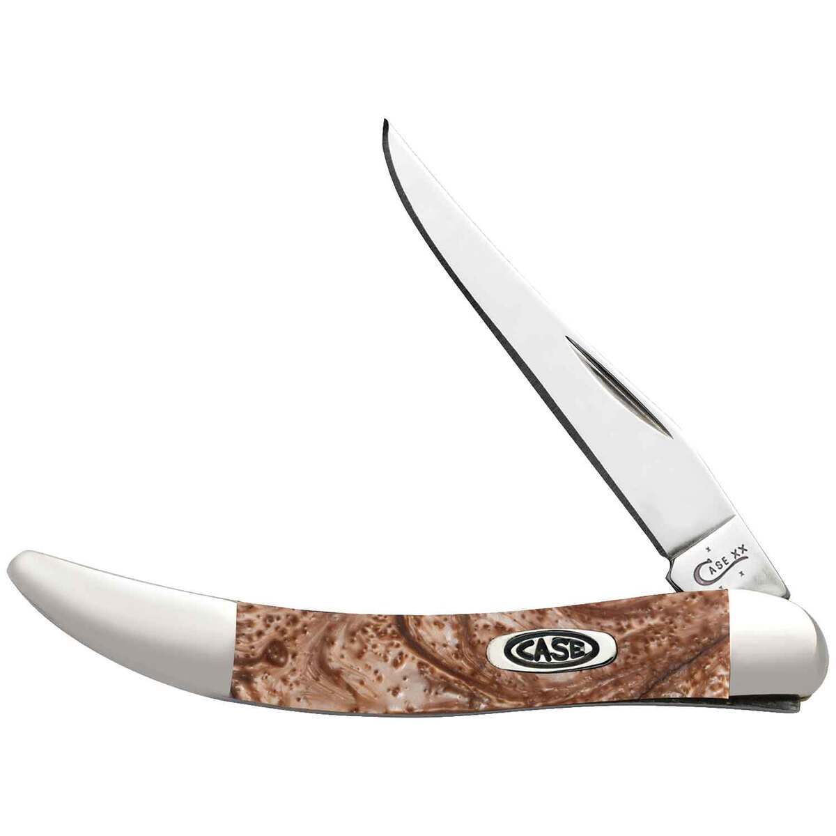 Case Whitetail Deer Small Texas Toothpick 2.25 inch Folding Knife - Whitetail Deer Case Whitetail Deer Small Texas Toothpick 2.25 inch Folding Knife - Whitetail Deer