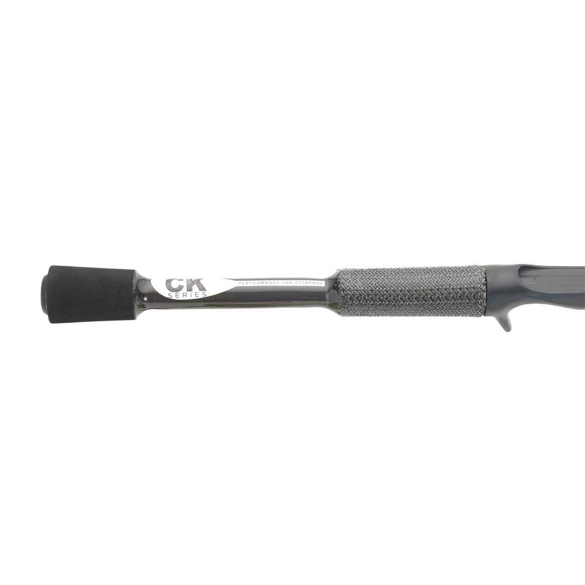 Cashion Fishing Rods CK Series Chattergrass Casting Rod - 7ft 4in, Medium Heavy Power, Fast Action, 1pc - Black Cashion Fishing Rods CK Series Chattergrass Casting Rod - 7ft 4in, Medium Heavy Power, Fast Action, 1pc - Black