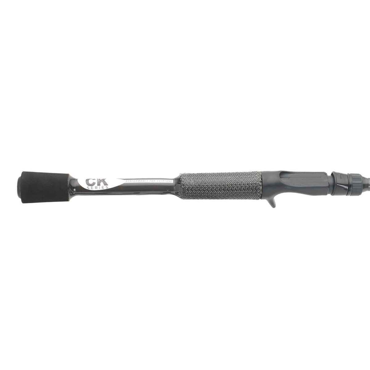 Cashion Fishing Rods CK Series Worm/Jig Casting Rod - 7ft 3in, Medium Heavy Power, Fast Action, 1pc - Black Cashion Fishing Rods CK Series Worm/Jig Casting Rod - 7ft 3in, Medium Heavy Power, Fast Action, 1pc - Black