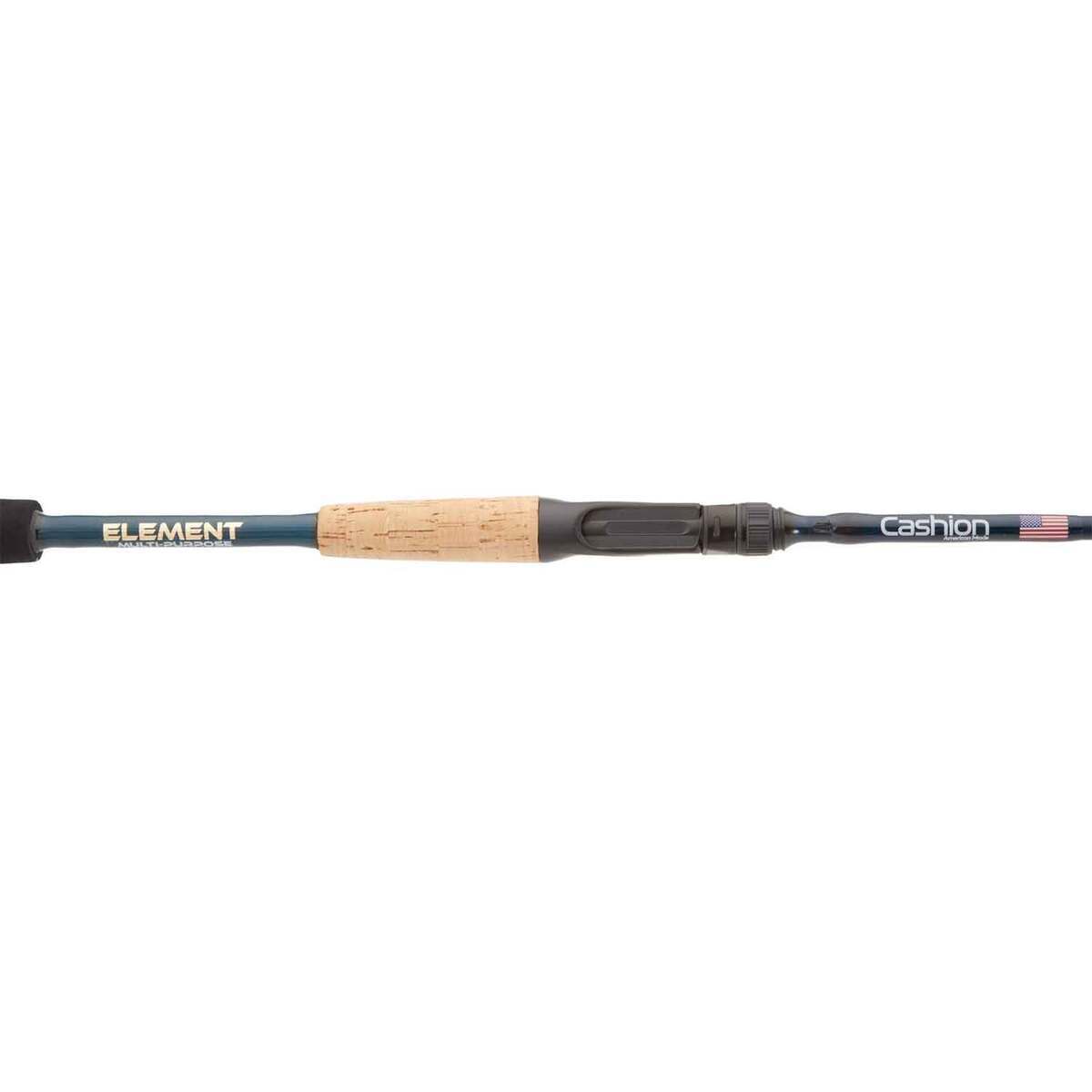 Cashion Fishing Rods Element Multi-Purpose Casting Rod - 7ft 1in, Medium Heavy Power, Moderate Fast Action, 1pc Cashion Fishing Rods Element Multi-Purpose Casting Rod - 7ft 1in, Medium Heavy Power, Moderate Fast Action, 1pc