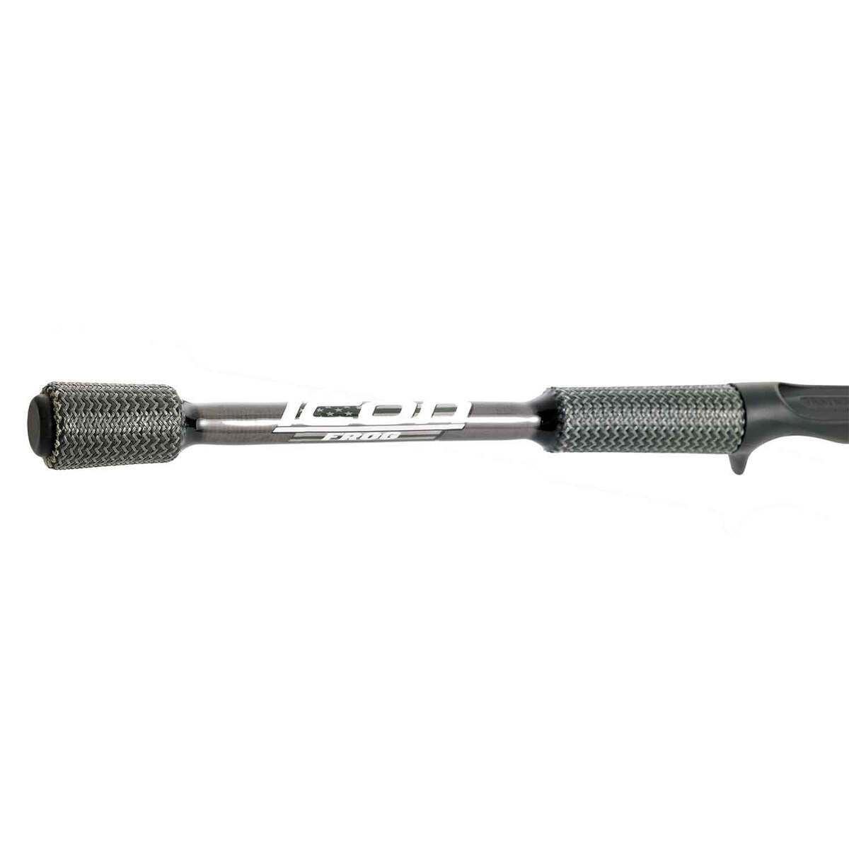 Cashion Fishing Rods ICON Frog Casting Rod - 7ft 4in, Heavy Power, Fast Action, 1pc - Black Cashion Fishing Rods ICON Frog Casting Rod - 7ft 4in, Heavy Power, Fast Action, 1pc - Black