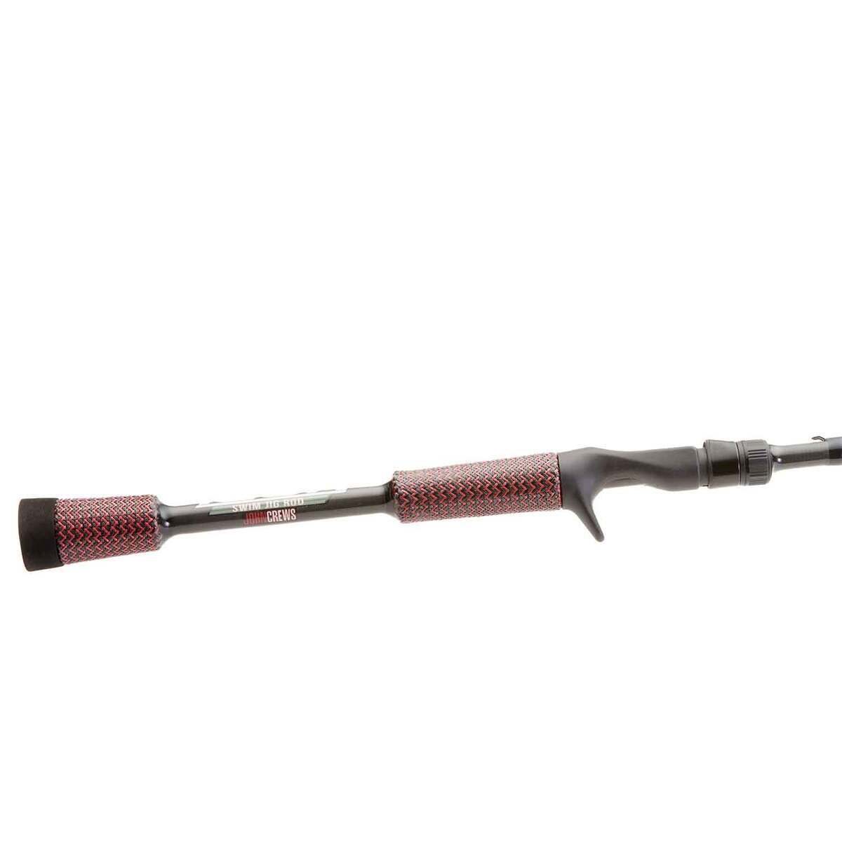 Cashion Fishing Rods Icon John Crews Swim Jig Casting Rod - 7ft 3in, Medium Heavy Power, Fast Action, 1pc Cashion Fishing Rods Icon John Crews Swim Jig Casting Rod - 7ft 3in, Medium Heavy Power, Fast Action, 1pc