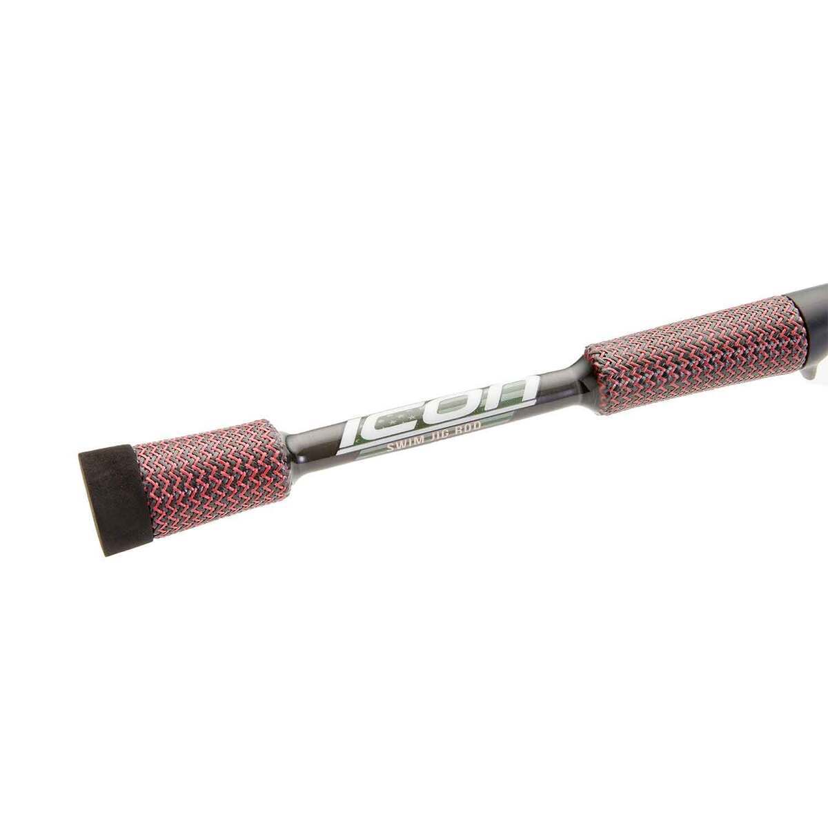 Cashion Fishing Rods Icon John Crews Swim Jig Casting Rod - 7ft 3in, Medium Heavy Power, Fast Action, 1pc Cashion Fishing Rods Icon John Crews Swim Jig Casting Rod - 7ft 3in, Medium Heavy Power, Fast Action, 1pc