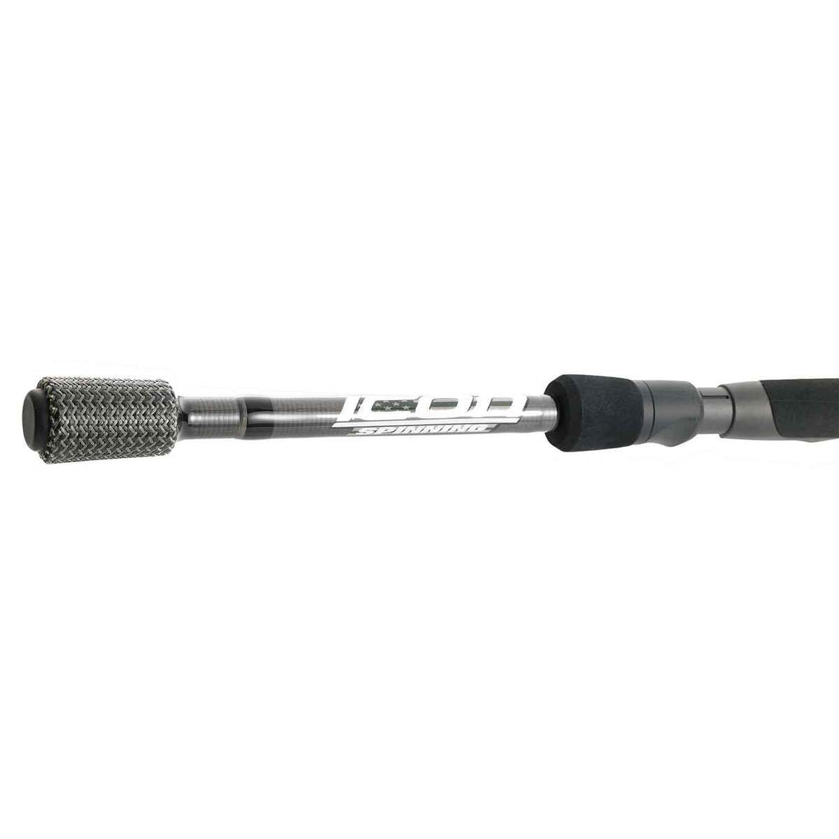 Cashion Fishing Rods ICON Ned Rig Spinning Rod - 7ft, Medium Power, Fast Action, 1pc - Black Cashion Fishing Rods ICON Ned Rig Spinning Rod - 7ft, Medium Power, Fast Action, 1pc - Black