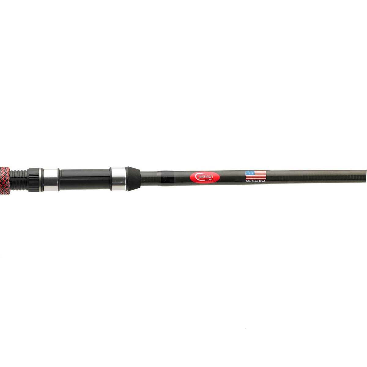 Cashion Fishing Rods John Crews ICON Spinbait Spinning Rod - 7ft 6in, Medium Power, Fast Action, 1pc - Black Cashion Fishing Rods John Crews ICON Spinbait Spinning Rod - 7ft 6in, Medium Power, Fast Action, 1pc - Black