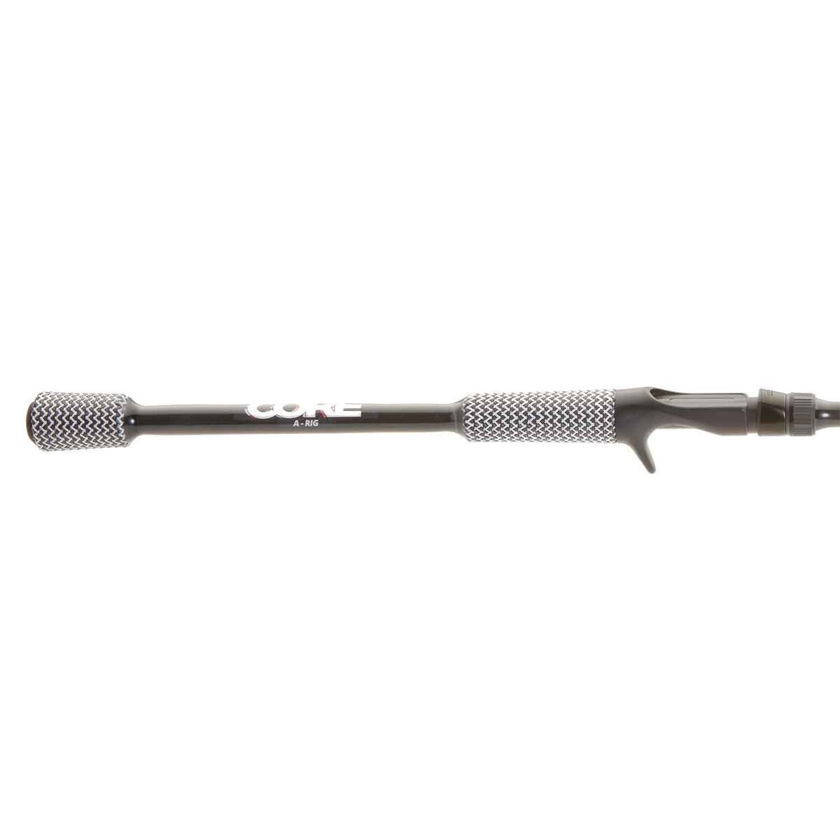 Cashion Fishing Rods New CORE Series A Rig Casting Rod - 7ft 10in, Heavy Power, Moderate Fast Action, 1pc - Black Cashion Fishing Rods New CORE Series A Rig Casting Rod - 7ft 10in, Heavy Power, Moderate Fast Action, 1pc - Black