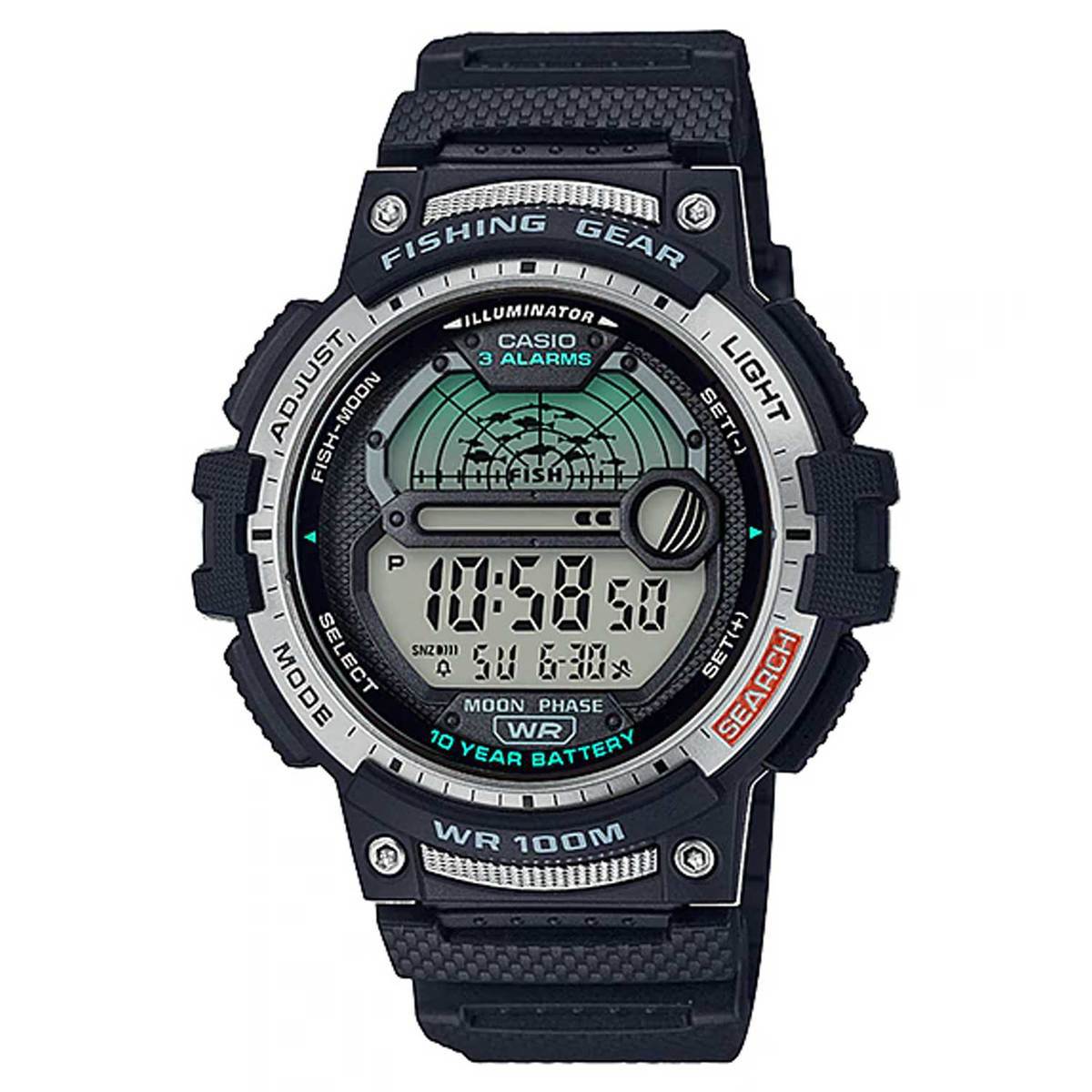 Casio Fishing Timer Watch Casio Fishing Timer Watch