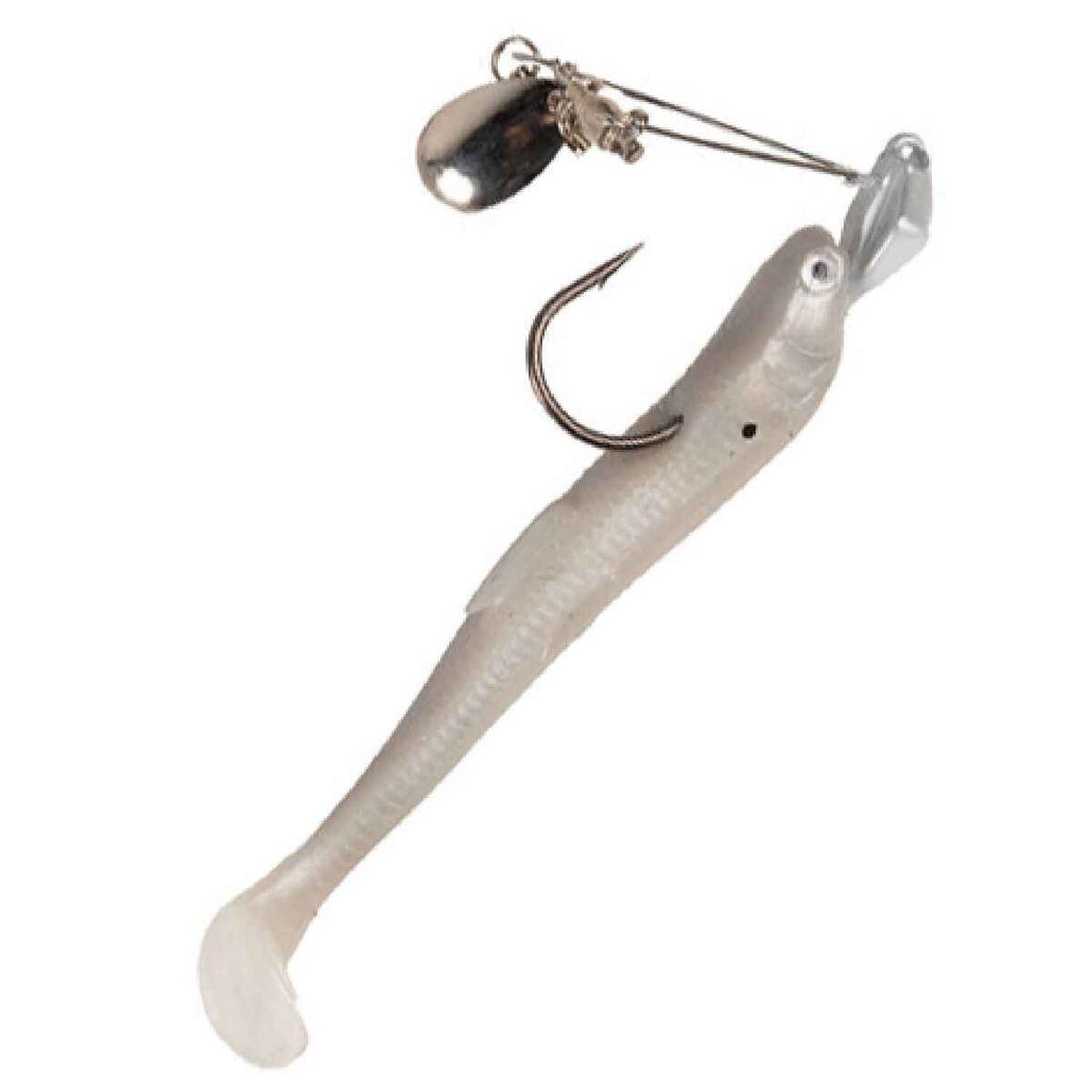Castaic Double Trouble (Lynch Mob) Soft Swimbait - Blue Shad, 5in - Blue Shad Castaic Double Trouble (Lynch Mob) Soft Swimbait - Blue Shad, 5in - Blue Shad