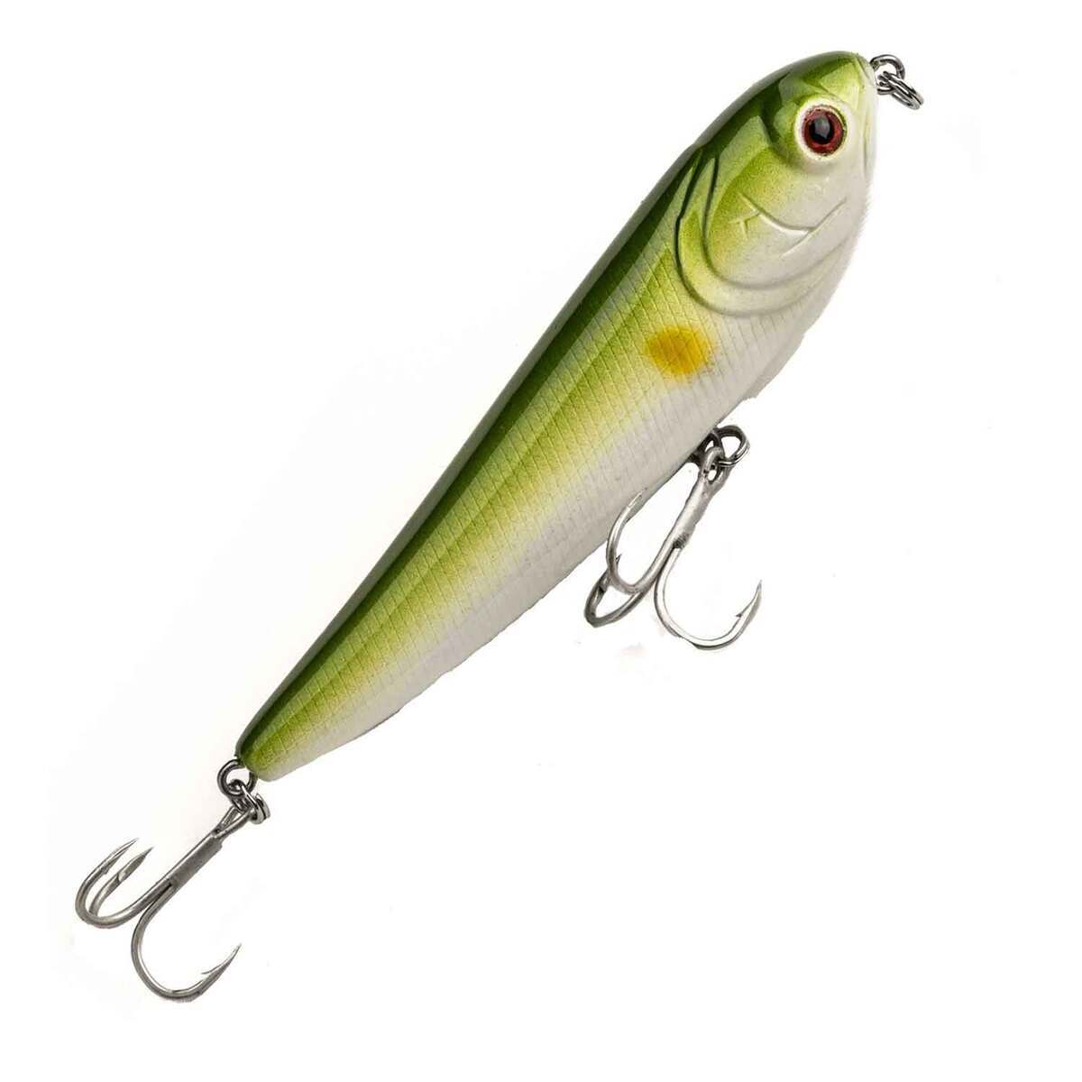 Castaic The Patriot Topwater Bait - Pearl Shad, 1/2oz, 4in