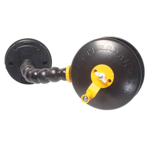 The Original Catch Cover Rattlesnake Reel Ice Fishing Shelter Accessory – Black, Orange