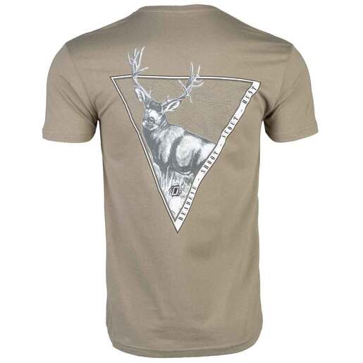 Deadeye Men's Caught Dreamin' Short-Sleeve Casual Shirt - Light Olive M