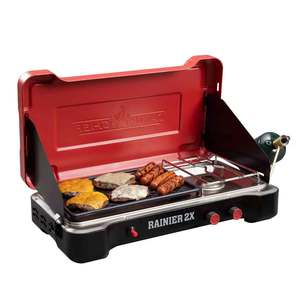Camp Chef Rainier 2X Stove Combo Grill / Griddle