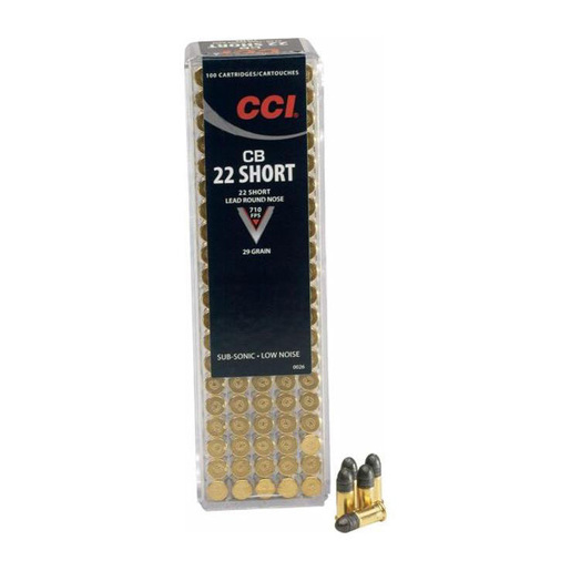 CCI 22 Short 29gr LRN Rimfire Ammo – 100 Rounds