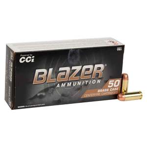 CCI Blazer Brass 10mm Auto 180gr FMJ Handgun Ammo - 50 Rounds