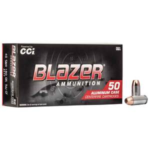 CCI Blazer Clean-Fire 40 S&W 180gr TMJ Handgun Ammo - 50 Rounds