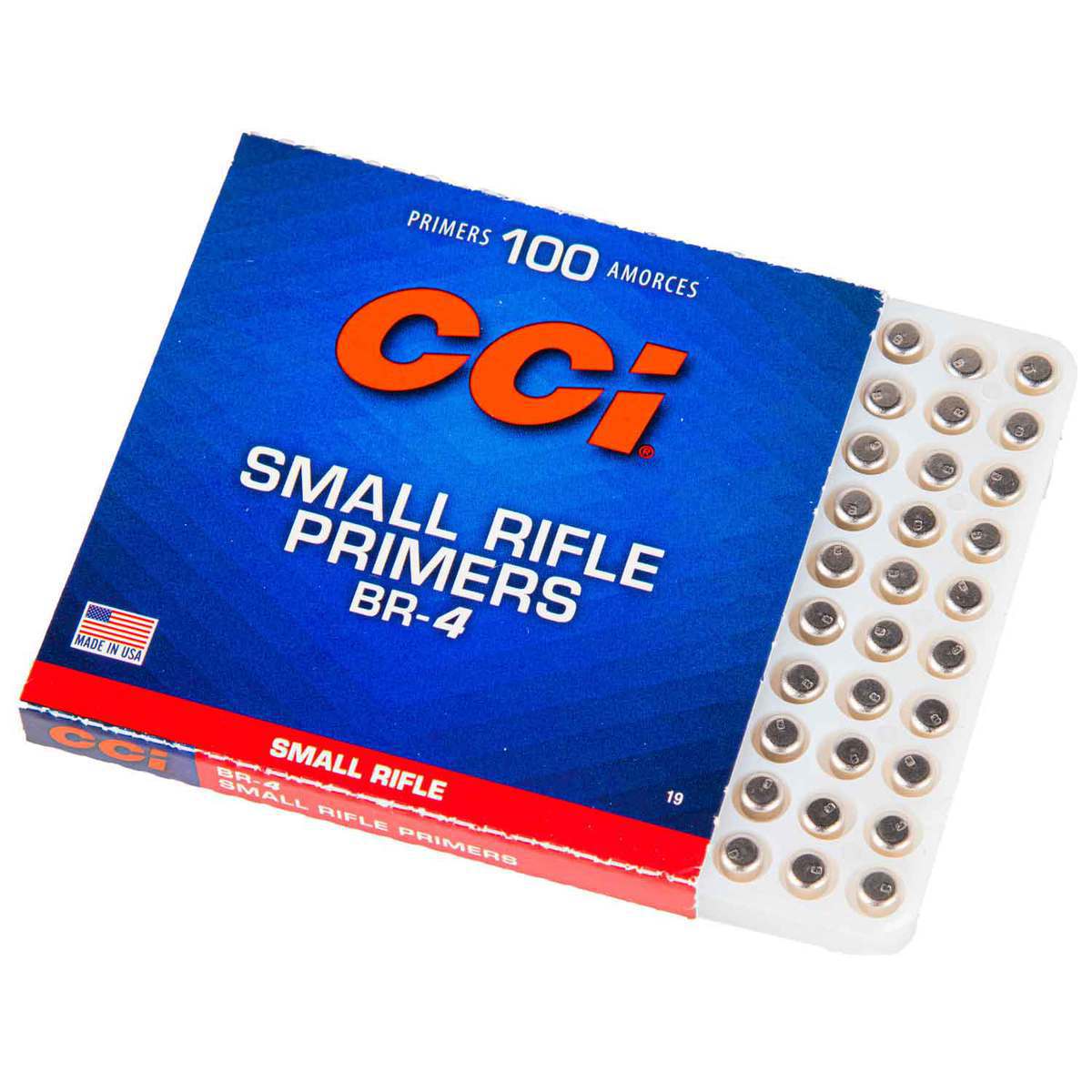 CCI BR4 Small Rifle Primers - 100 Count - Small Rifle CCI BR4 Small Rifle Primers - 100 Count - Small Rifle