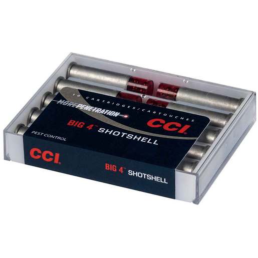 CCI Shotshell 9mm Luger 45gr No. 4 Handgun Ammo Ammo - 10 Rounds 10 Rounds Ammo