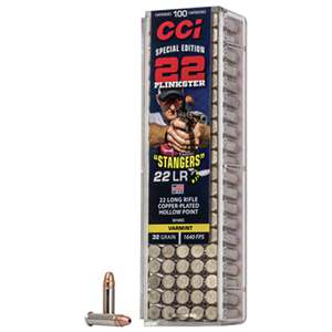 CCI Stangers 22 Long Rifle 32gr CPHP Rimfire Ammo - 100 Rounds