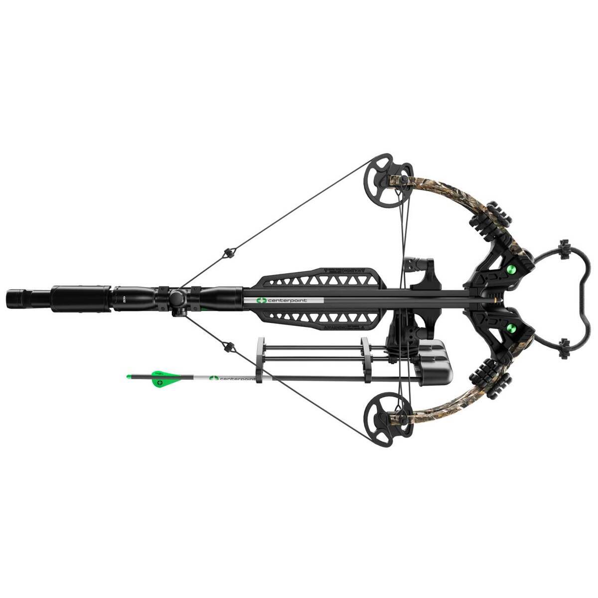 CenterPoint 390 Dagger Camo Right Hand Crossbow - Package - Camo CenterPoint 390 Dagger Camo Right Hand Crossbow - Package - Camo