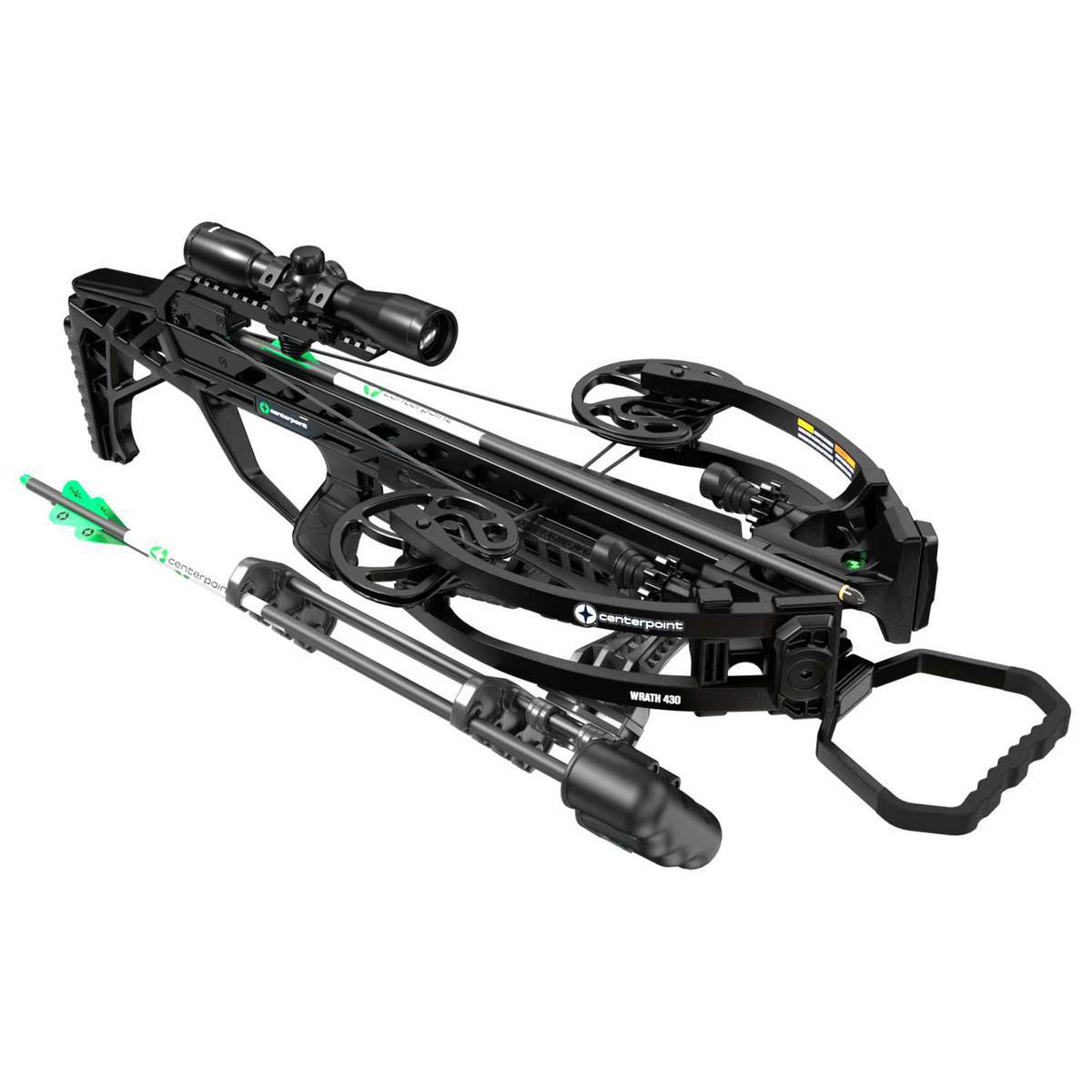 CenterPoint Archery Wrath 430 Black Crossbow Sportsman's Warehouse