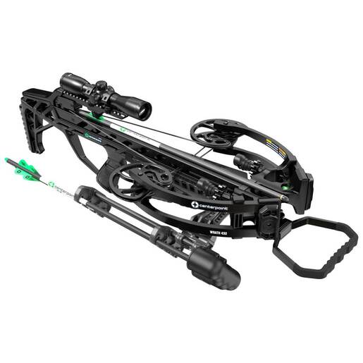 CenterPoint Archery Wrath 430 Black Crossbow – Package – Black