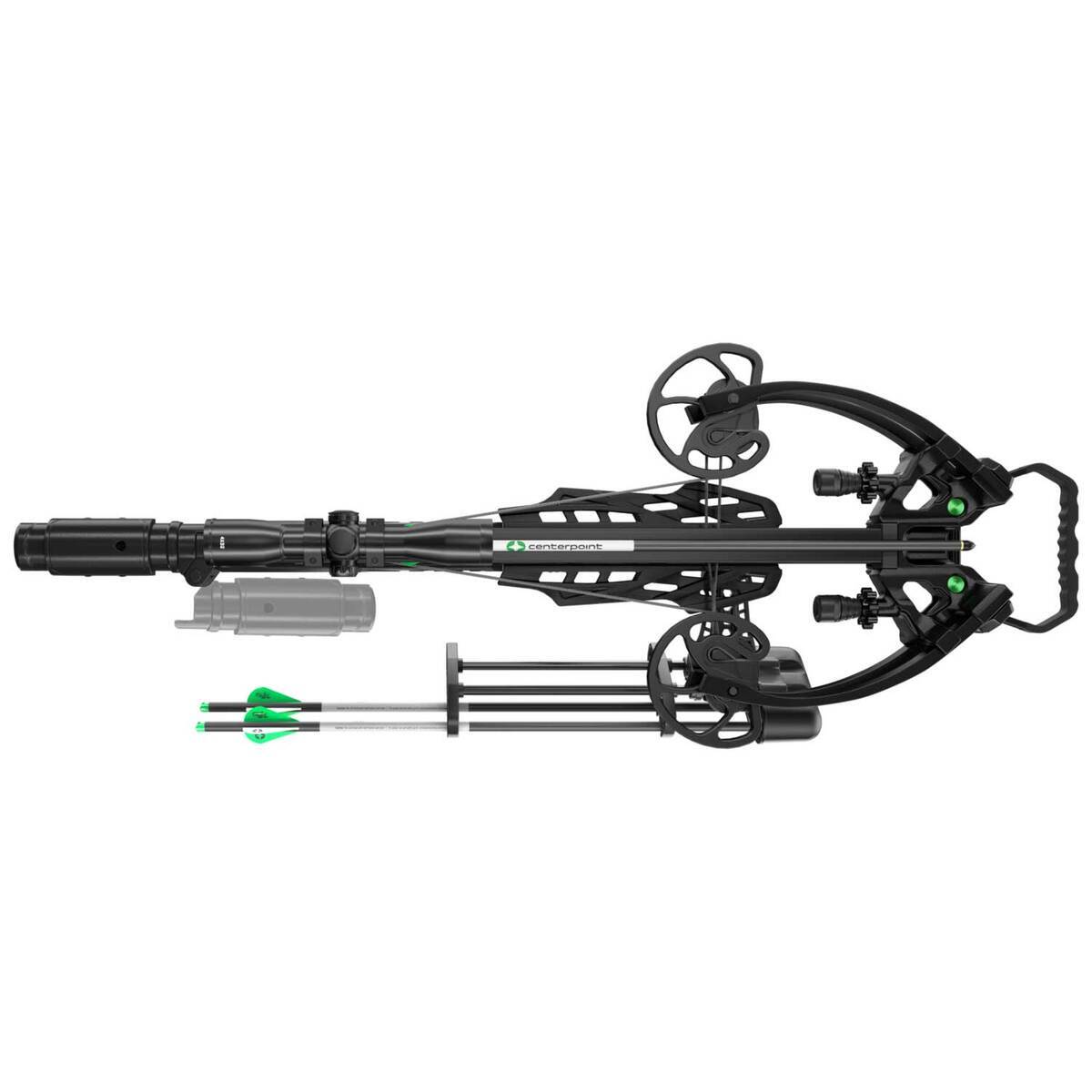CenterPoint Archery Wrath 430X Black Crossbow - Package - Black CenterPoint Archery Wrath 430X Black Crossbow - Package - Black