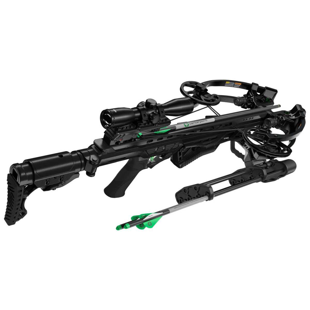 CenterPoint Archery Wrath 430X Black Crossbow - Package - Black CenterPoint Archery Wrath 430X Black Crossbow - Package - Black