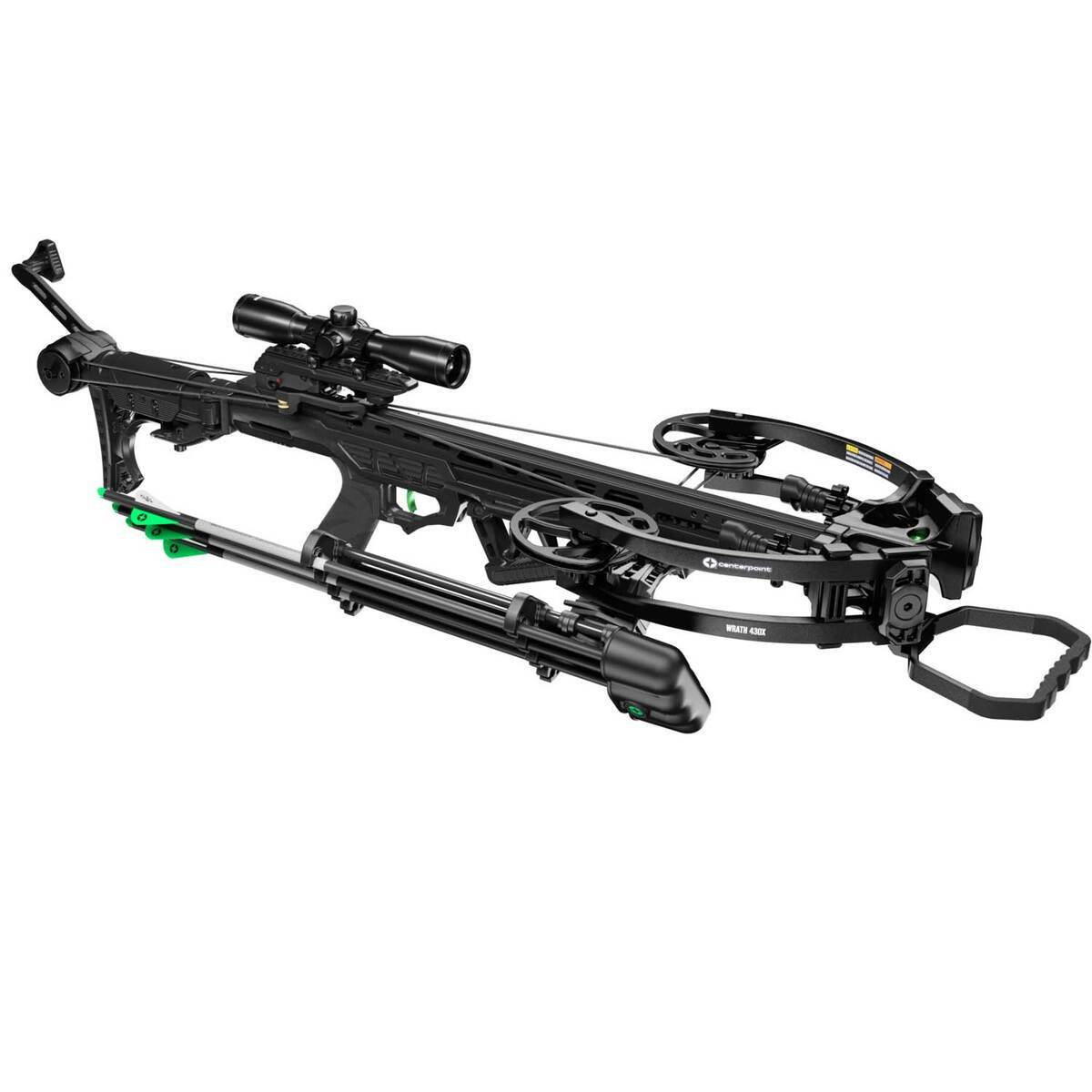 CenterPoint Archery Wrath 430X Black Crossbow - Package - Black CenterPoint Archery Wrath 430X Black Crossbow - Package - Black