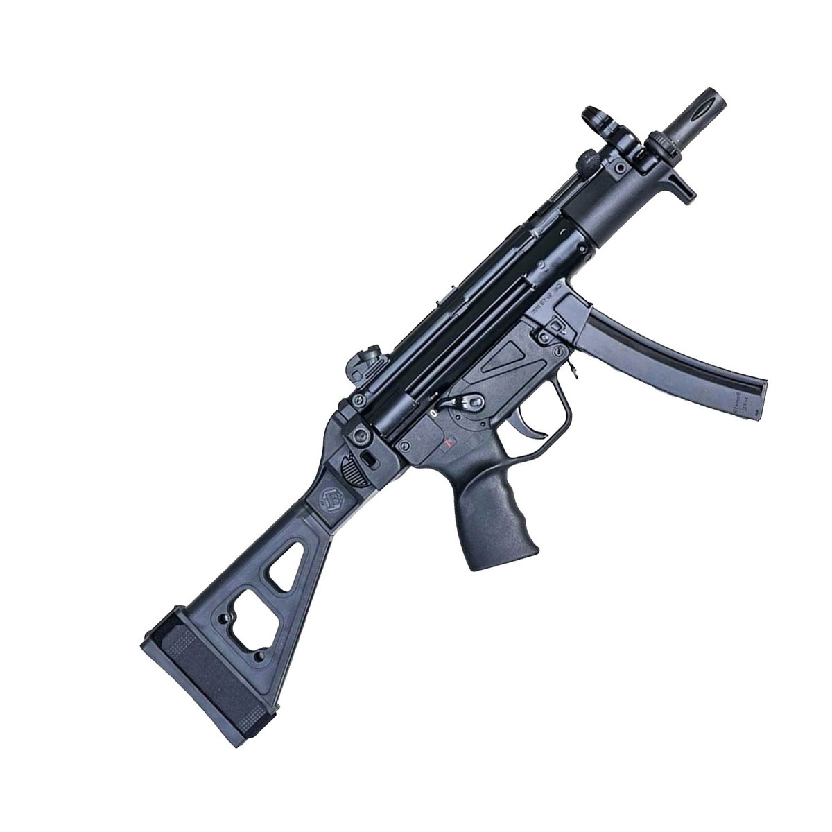 Sentury Ap5 Century Arms AP5-P with Brace 9mm Luger 5.8in Black Modern Sporting ...