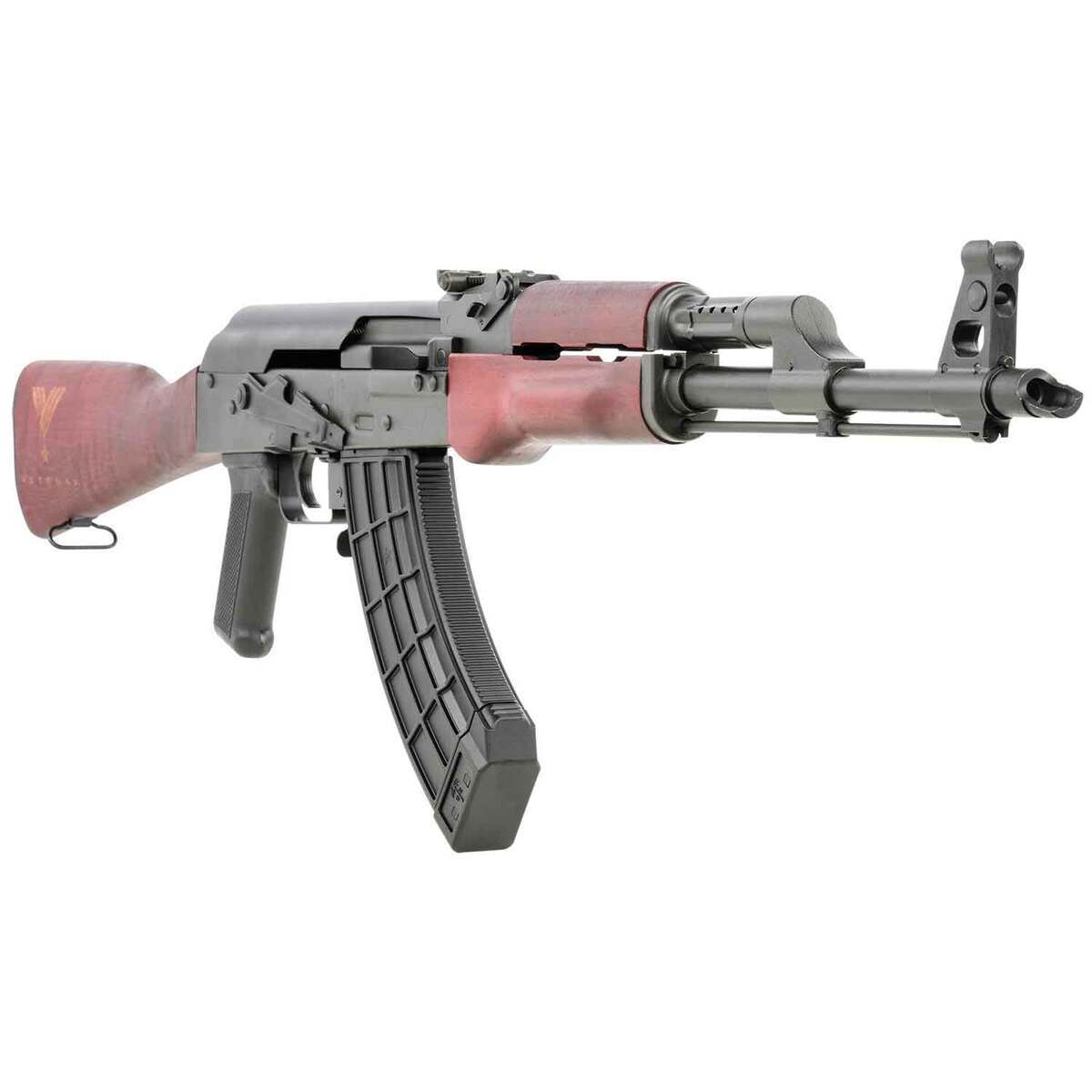 Century Arms BFT47 Veteran Limited Edition 7.62x39mm 16.5in Black Phosphate Semi Automatic Modern Sporting Rifle - 30+1 Rounds - Black / Red Century Arms BFT47 Veteran Limited Edition 7.62x39mm 16.5in Black Phosphate Semi Automatic Modern Sporting Rifle - 30+1 Rounds - Black / Red