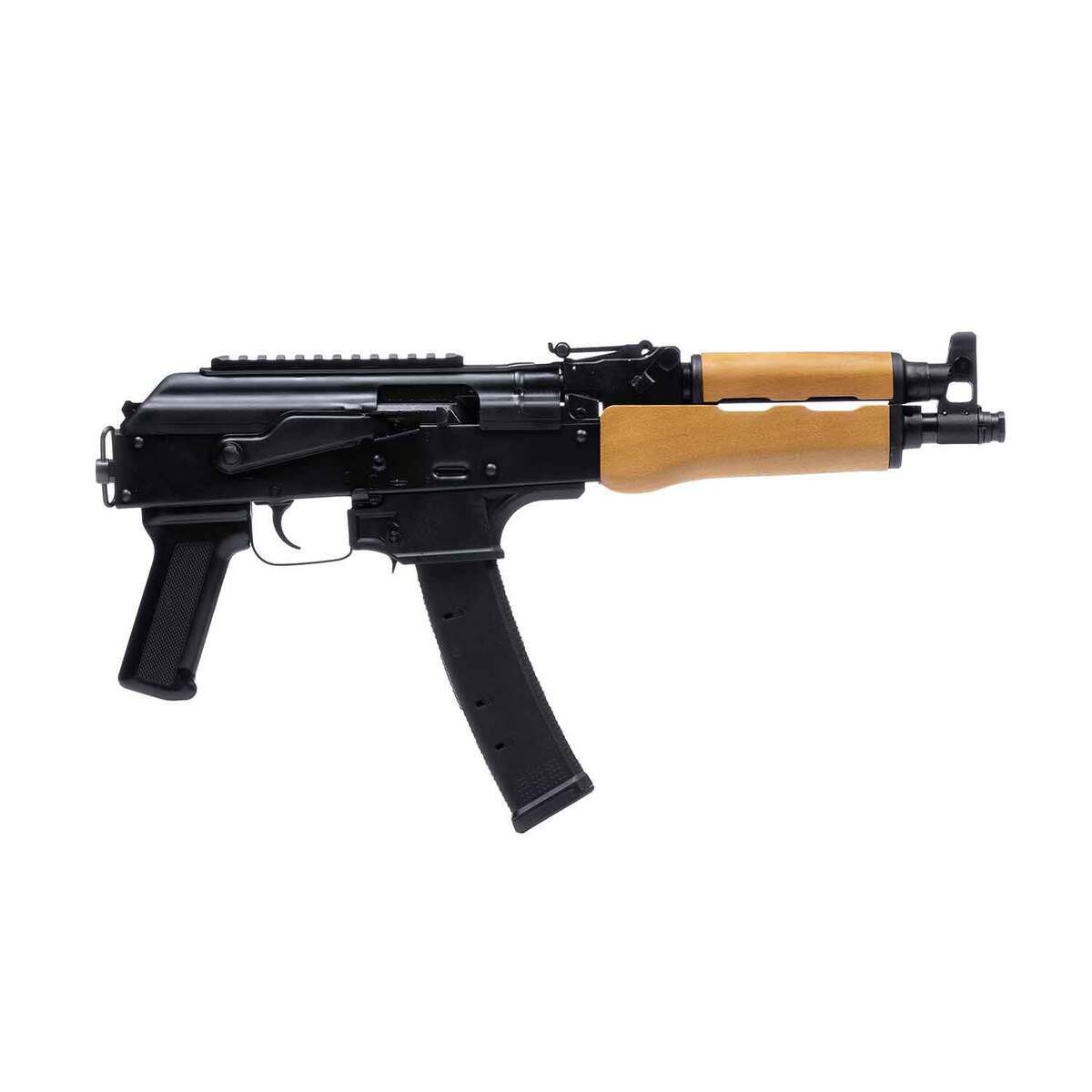 Century Arms Draco NAK9 9mm Luger 11.14in Matte Black Semi Automatic Modern Sporting Pistol - 35+1 Rounds Century Arms Draco NAK9 9mm Luger 11.14in Matte Black Semi Automatic Modern Sporting Pistol - 35+1 Rounds