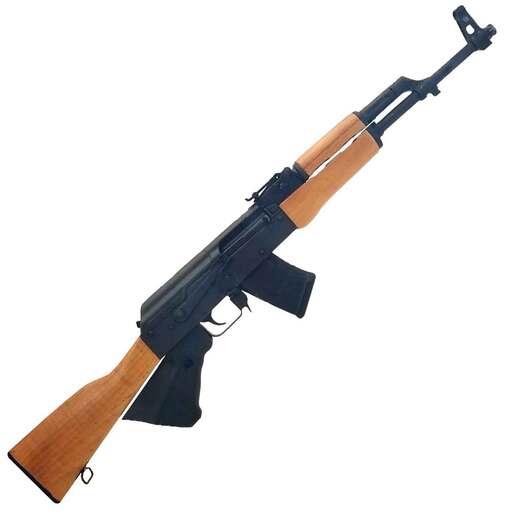 Century Arms WASR-10 7.62x39mm 16.5in Black/Wood Semi Automatic Modern Sporting Rifle - 10+1 Rounds - California Compliant - Brown image
