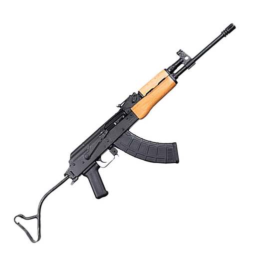 Century Arms WASR-10 7.62x39mm 16in Matte Black Semi Automatic Modern Sporting Rifle - 30+1 Rounds - Brown image