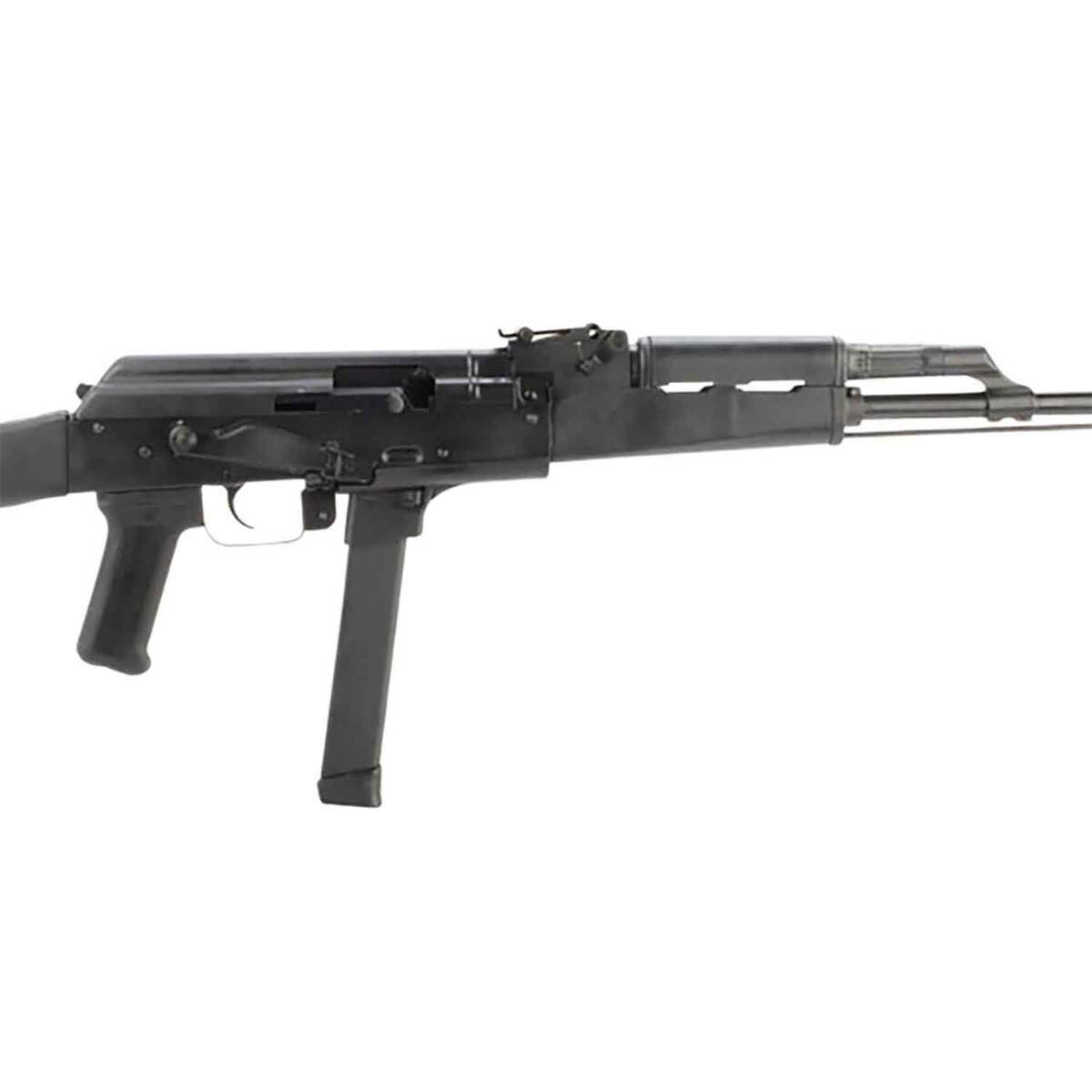 Century Arms WASR-M 9mm Luger 17.5in Black Semi Automatic Modern Sporting Rifle - 33+1 Rounds - Black Century Arms WASR-M 9mm Luger 17.5in Black Semi Automatic Modern Sporting Rifle - 33+1 Rounds - Black