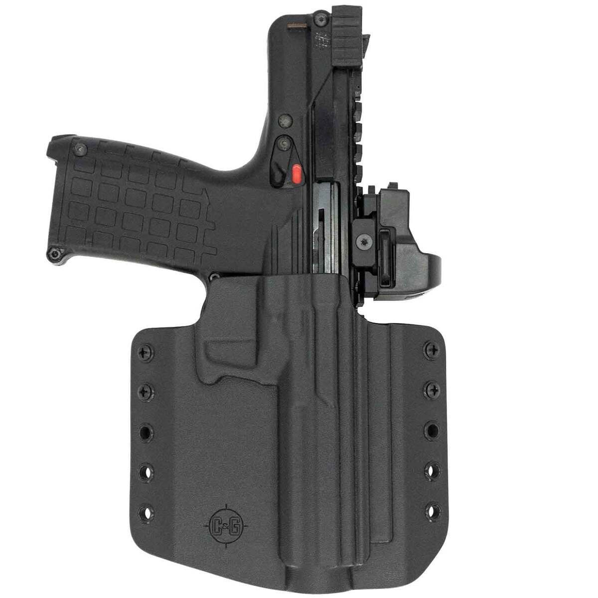 C&G Holsters Kel-Tec CP33 Outside the Waistband Covert Kydex Right Hand Holster - Black C&G Holsters Kel-Tec CP33 Outside the Waistband Covert Kydex Right Hand Holster - Black