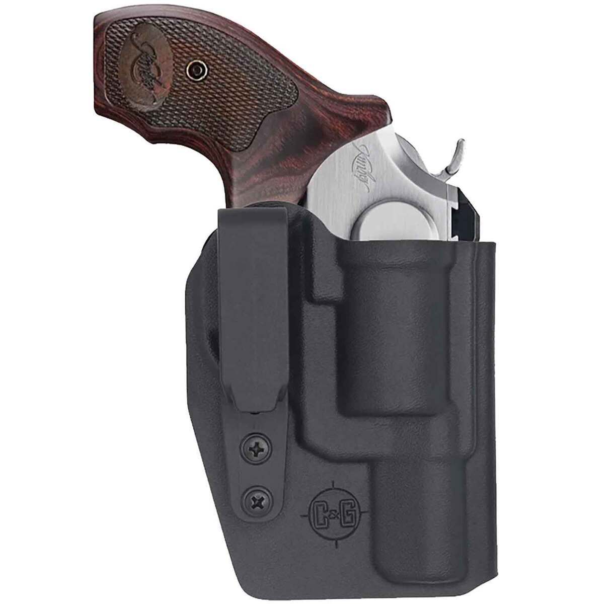 C&G Holsters Kimber K6S Inside the Waistband 2in Barrel Covert Kydex Right Hand Holster - Black 2in C&G Holsters Kimber K6S Inside the Waistband 2in Barrel Covert Kydex Right Hand Holster - Black 2in