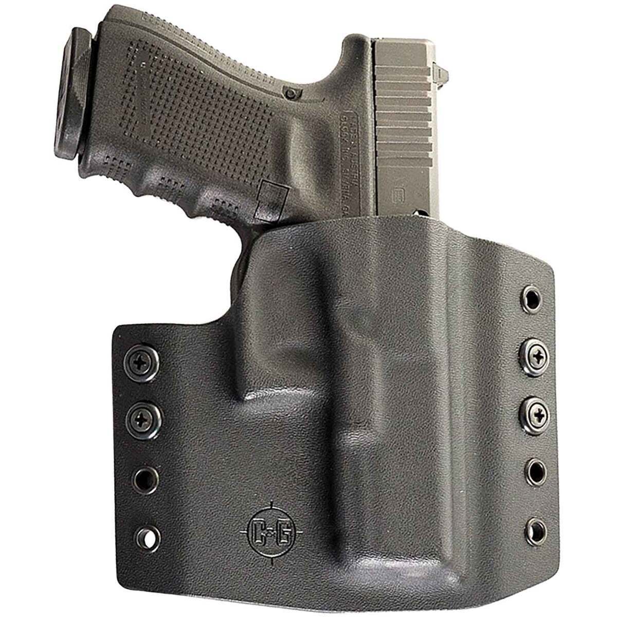 C&G Holsters Walther PPQ Competition Outside the Waistband Right Hand Holster - Black C&G Holsters Walther PPQ Competition Outside the Waistband Right Hand Holster - Black