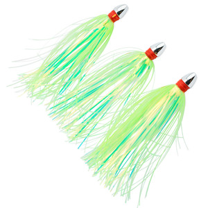 C&H Pearl Baby Lure Trolling Lure - Chartreuse, 1/8oz, 2-1/2in, 3pk