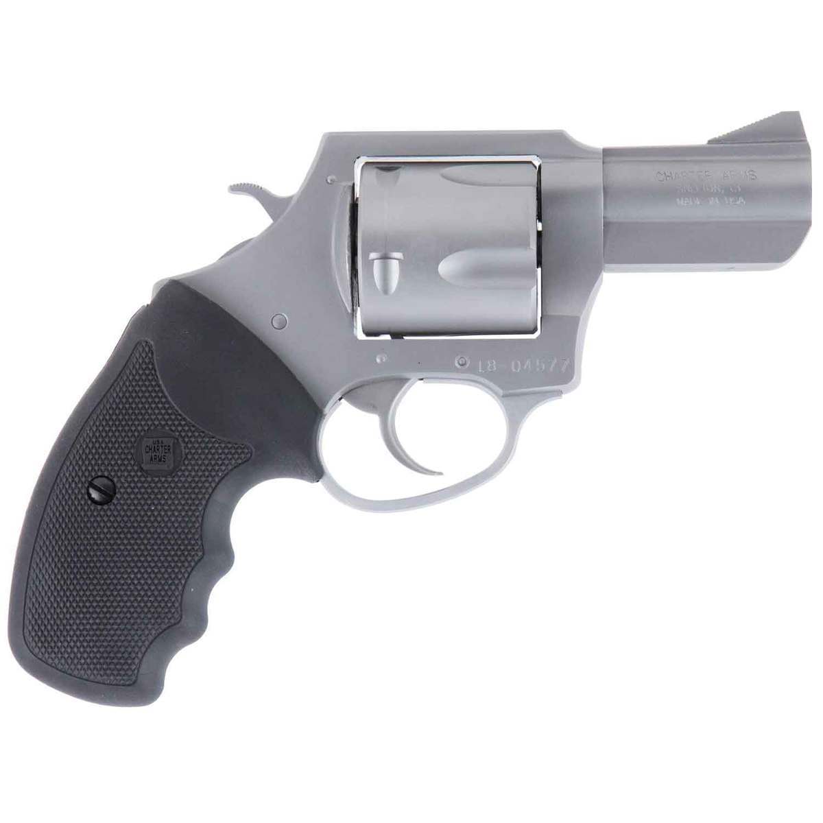 Charter Arms Bulldog 45 (Long) Colt 2.5in Matte Stainless Revolver - 5 Rounds Charter Arms Bulldog 45 (Long) Colt 2.5in Matte Stainless Revolver - 5 Rounds